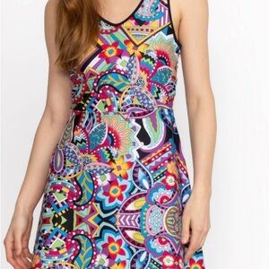 Johnny Was Bee Active back tennis dress